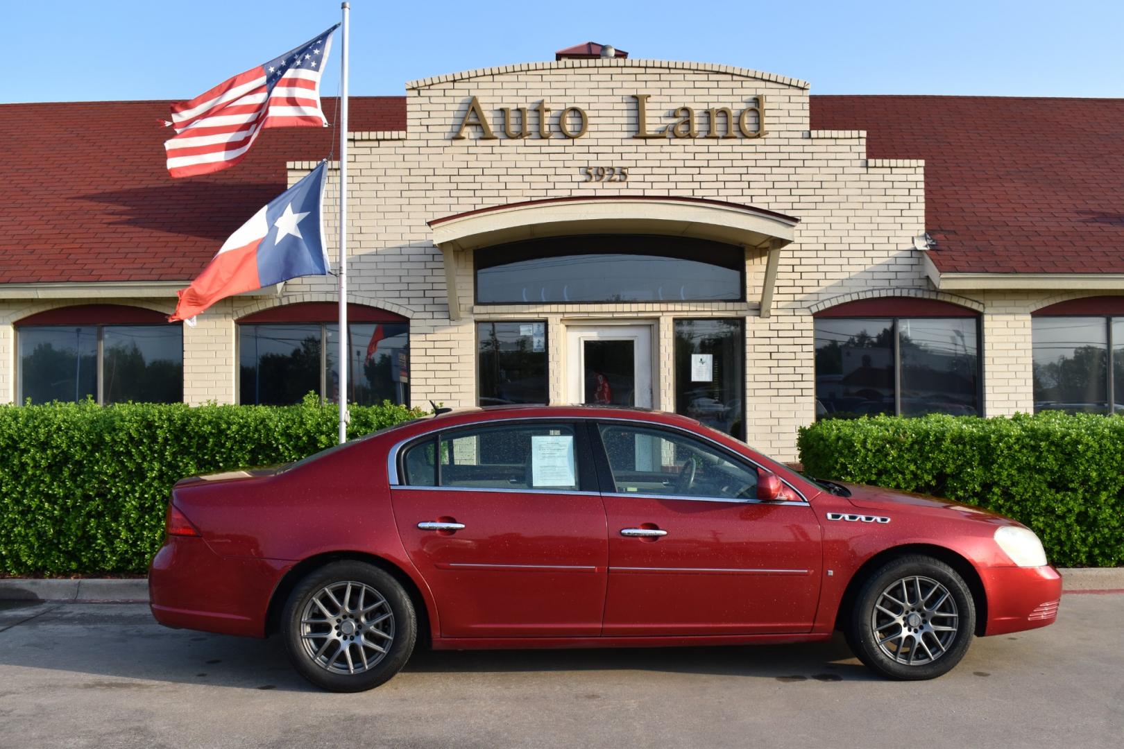 2007 Red /Tan Buick Lucerne CXL V8 (1G4HR57Y07U) with an 4.6L V8 DOHC 32V engine, 4-Speed Automatic Overdrive transmission, located at 5925 E. BELKNAP ST., HALTOM CITY, TX, 76117, (817) 834-4222, 32.803799, -97.259003 - Buying a 2007 Buick Lucerne can offer several benefits, depending on your needs and preferences. Here are some potential advantages: Comfortable Ride: Buick is known for prioritizing comfort, and the Lucerne is no exception. It typically offers a smooth and comfortable ride, making it ideal for lon - Photo#3